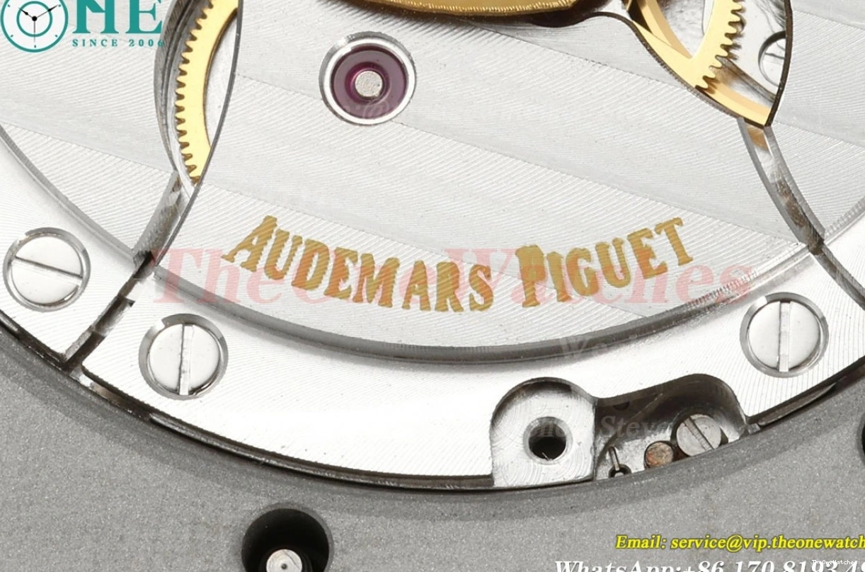 TKF Royal A4302 41mm Clone Super SS Black Dial 15500 Oak SS 0322